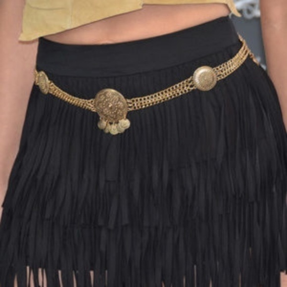 Gold Belly Chain Belt - Picture 1 of 4